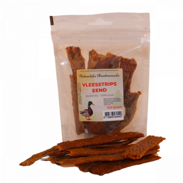 Vleesstrips Eend -100 gram