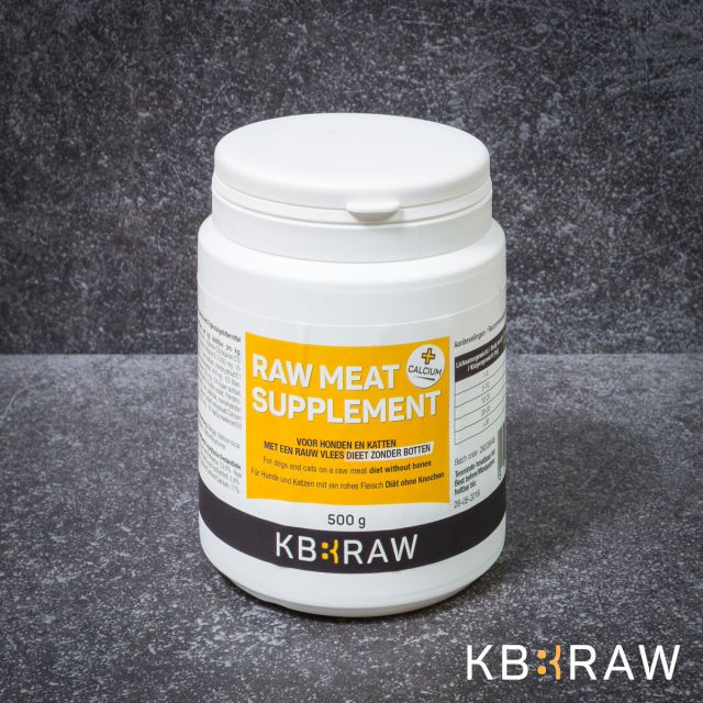 KB Extra Raw Meat Supplement + calcium - 500 gr