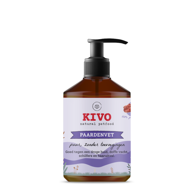 Kivo Puur Paardenvet Vloeibaar -500 ml