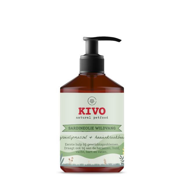 Kivo Sardineolie Met Groenlipmossel&Haaienkraakbeen -500 ml