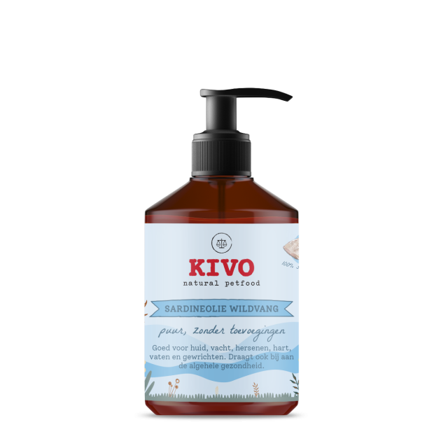 Kivo Sardineolie Wildvang Puur -500 ml