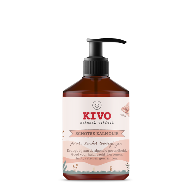 Kivo Schotse Zalmolie  -500 ml