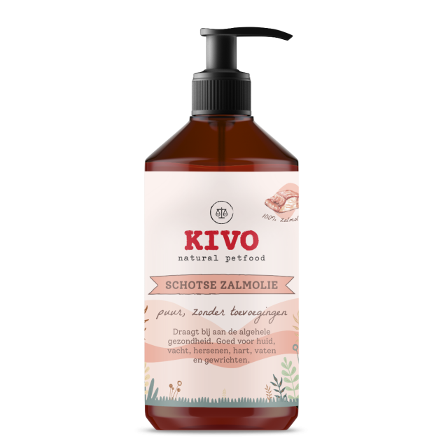 Kivo Schotse Zalmolie  -1 ltr