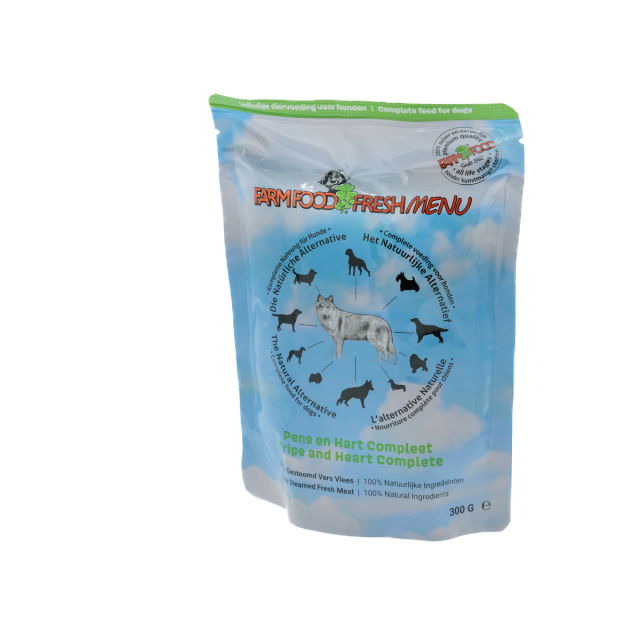 Farm Food Fresh Menu Pens & Hart Compleet -300 gr 