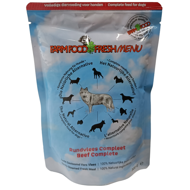 Farm Food Fresh menu Rundvlees Compleet - 300 gr