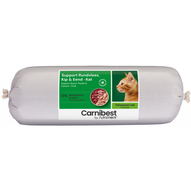 Carnibest Kat Support Rundvlees, Kip & Eend  - 1 kg