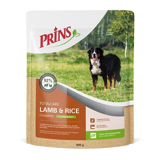 Prins Totalcare Hond Schijfjes Lam & Rijst 600 gr