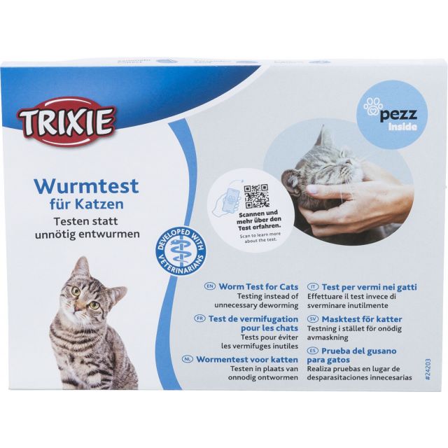 Trixie Pezz Wormentest Voor katten -1 stuk  OP=OP