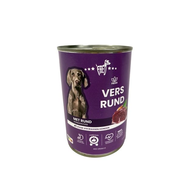 Freds Blik Vers Vlees Rund -400 gram