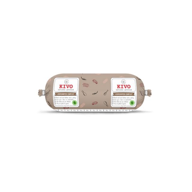 Kivo 5 Diersoorten Compleet -500 gram