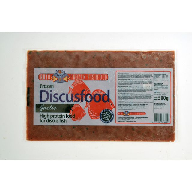 Ruto Discusvoer Met Knoflook -500 gram #