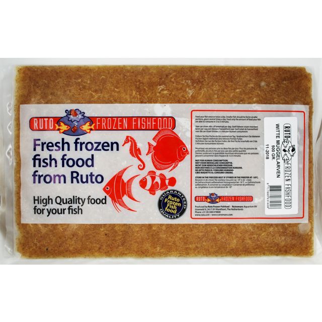 Ruto Witte Muggenlarven -1 kg  Flatpack 