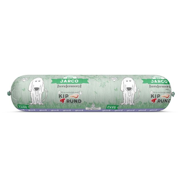 Jarco Dog Houdbare Worst Giant  Kip / Rund-750 gram