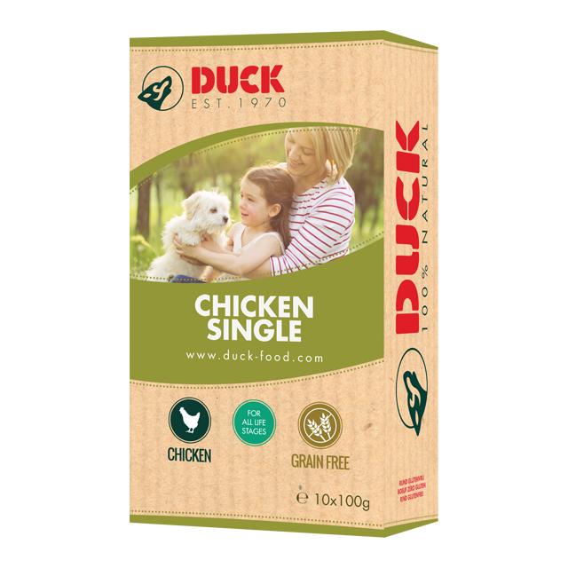 Duck Kip Enkelvoudig -1 kg 