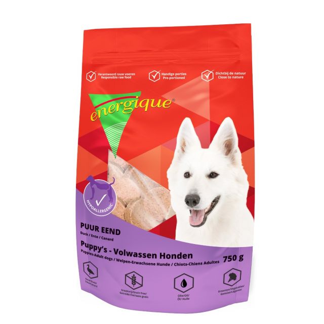 Energique Hond Puur Eend -8x750 gram