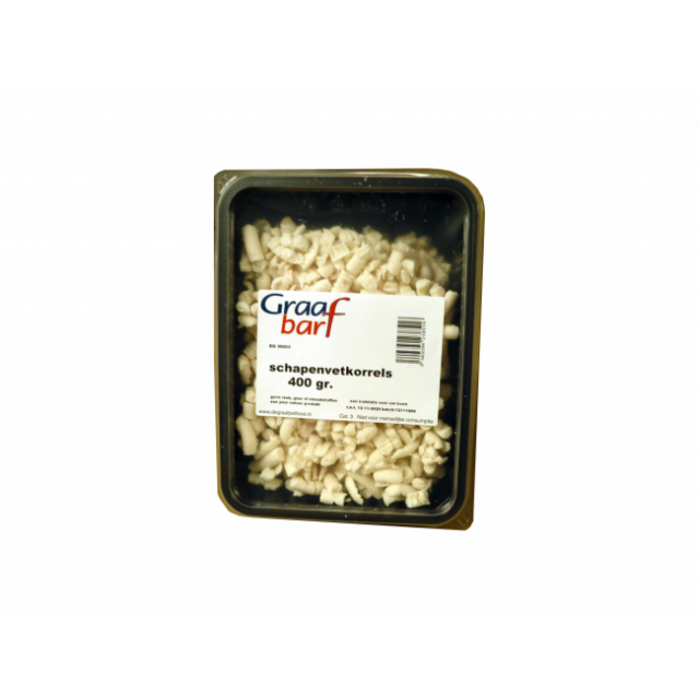 Graafbarf Schapenvetkorrels- 400 gr