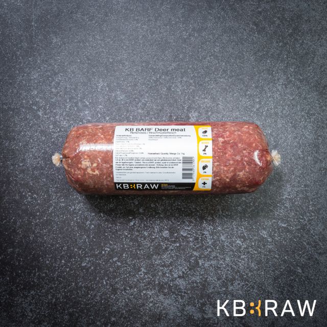 KB BARF Hertenvlees Gemalen - 1 kg