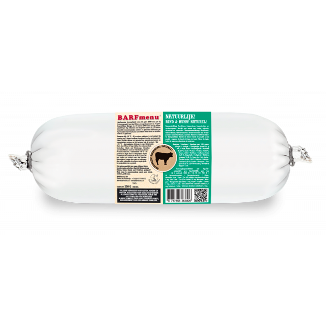 Barfmenu Natuurlijk! - 250 gr