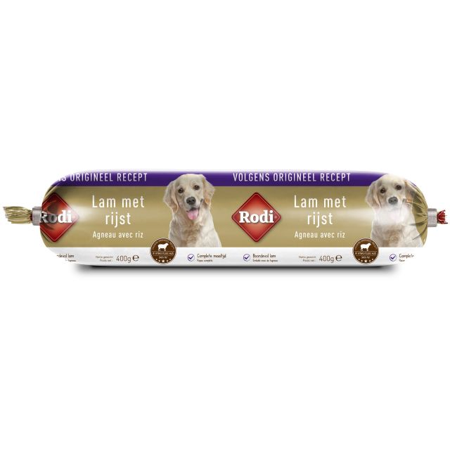 Rodi Worst Lam & Rijst - 400 gr