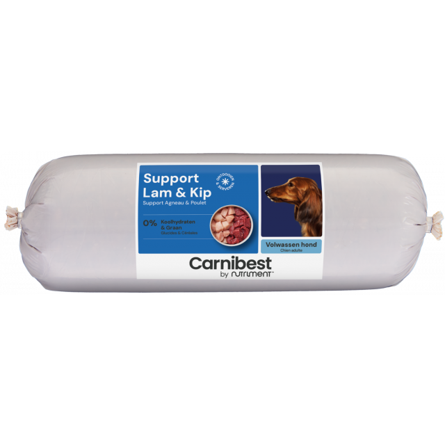 Carnibest Dog Support Lam & Kip- 1 kg  Op=OP