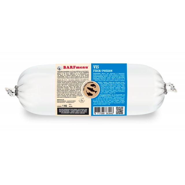 Barfmenu Vis - 1 kg