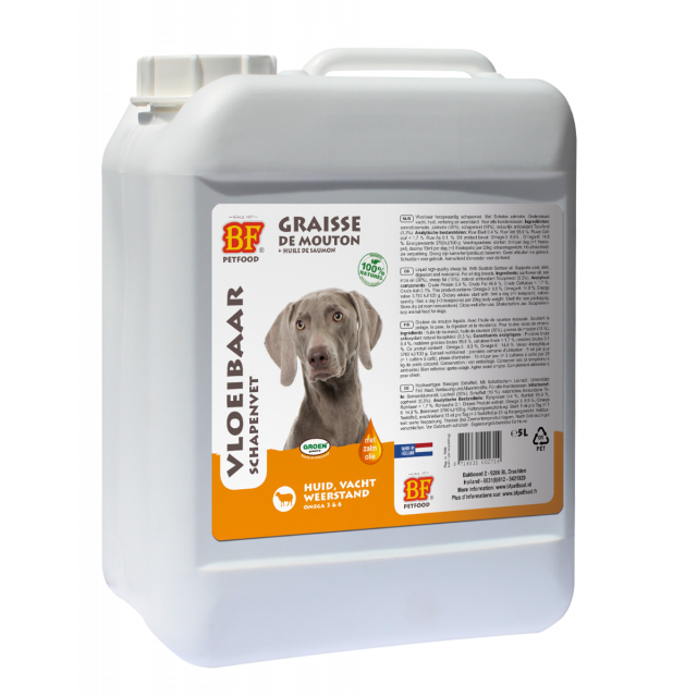 Biofood Schapenvet Met Zalmolie - 5 ltr